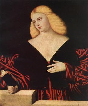 聖貝納迪諾 路西尼奧 Portrait of a Woman